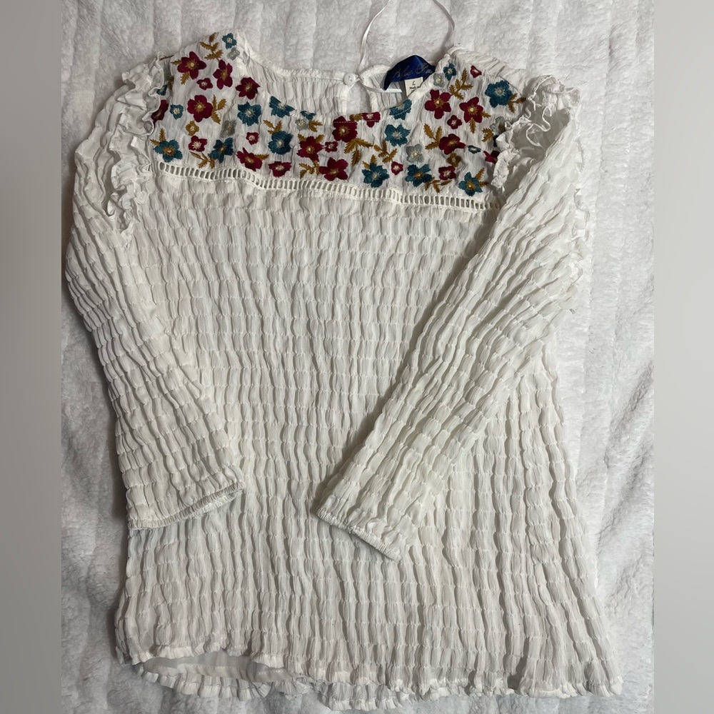 Francesca’s Floral Shirt